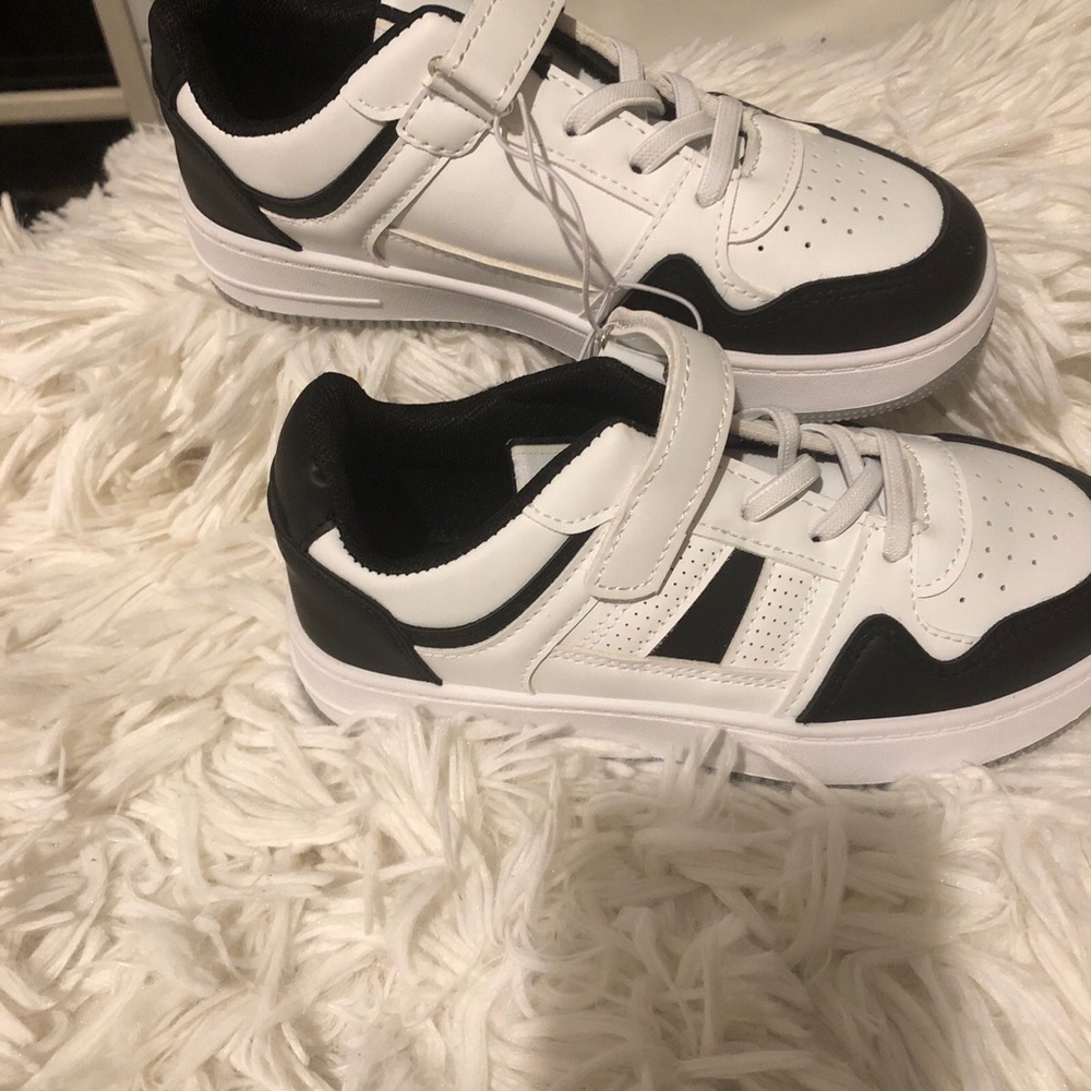 Boys Tennis Sneakers Kids Running Casual Athletic Sport Shoes Size 2 Slip-on